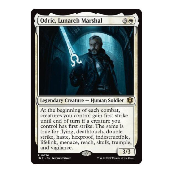 Odric, Lunarch Marshal (INR) #36 Rare (Lightly Played) Innistrad Remastered Magic: The Gathering: 2025