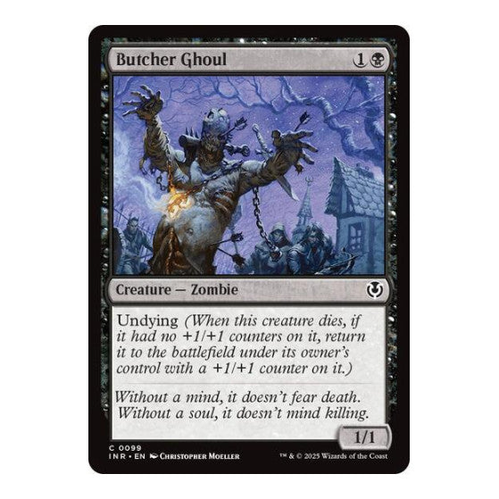 Butcher Ghoul (INR) #99 Common (Lightly Played) Innistrad Remastered Magic: The Gathering: 2025