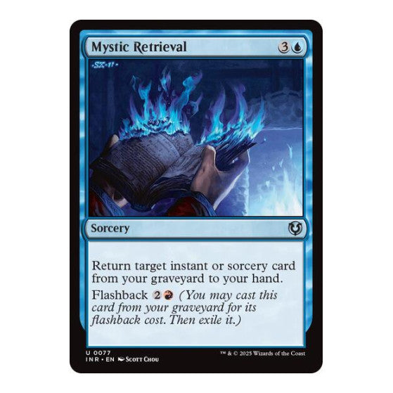 Mystic Retrieval (INR) #77 Uncommon (Lightly Played) Innistrad Remastered Magic: The Gathering: 2025