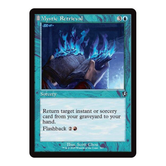 Mystic Retrieval (Retro Frame) (INR) #363 Uncommon (Lightly Played) Innistrad Remastered Magic: The Gathering: 2025