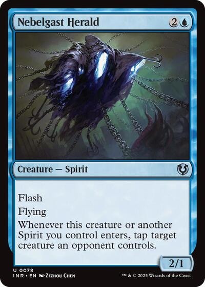 Nebelgast Herald (INR) #78 Uncommon (Lightly Played) Innistrad Remastered Magic: The Gathering: 2025