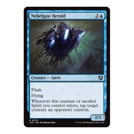 Nebelgast Herald (INR) #78 Uncommon (Lightly Played) Innistrad Remastered Magic: The Gathering: 2025