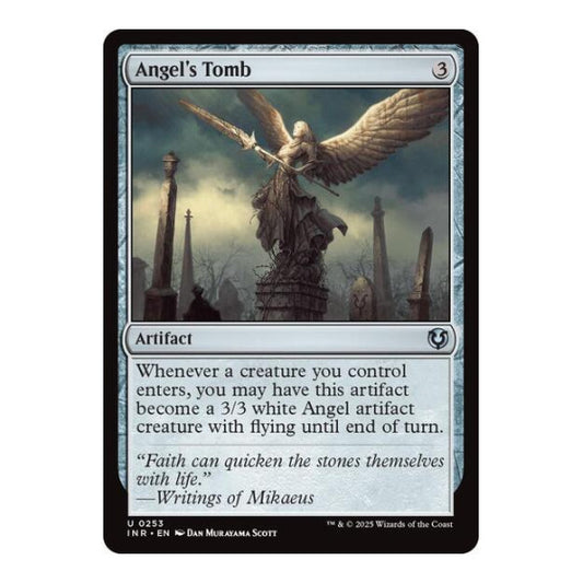 Angel's Tomb (INR) #253 Uncommon (Lightly Played) Innistrad Remastered Magic: The Gathering: 2025