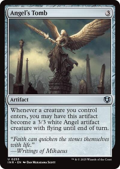 Angels Tomb (INR) #253 Uncommon (Lightly Played) Innistrad Remastered Magic: The Gathering: 2025