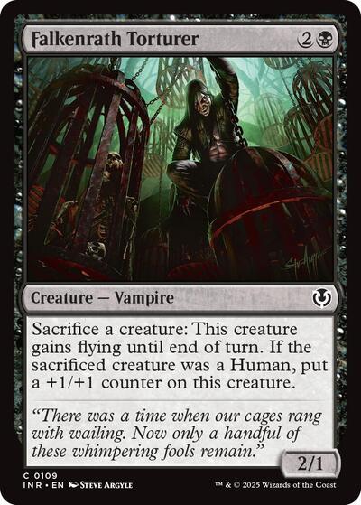 Falkenrath Torturer (INR) #109 Common Innistrad Remastered Magic: The Gathering: 2025