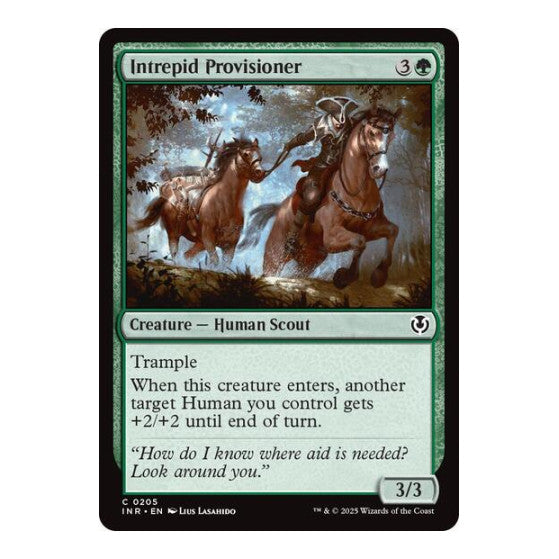 Intrepid Provisioner (INR) #205 Common (Lightly Played) Innistrad Remastered Magic: The Gathering: 2025
