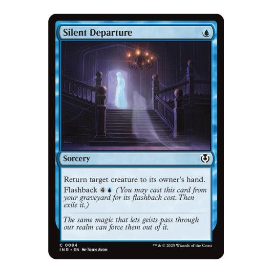 Silent Departure (INR) #84 Common (Lightly Played) Innistrad Remastered Magic: The Gathering: 2025