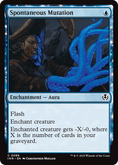 Spontaneous Mutation (INR) #86 Common (Lightly Played) Innistrad Remastered Magic: The Gathering: 2025