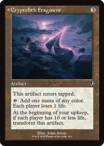 Cryptolith Fragment Retro Frame (INR) #472 Uncommon (Lightly Played) Innistrad Remastered Magic: The Gathering: 2025