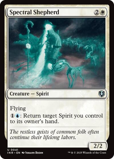 Spectral Shepherd (INR) #41 Uncommon (Lightly Played) Innistrad Remastered Magic: 2025