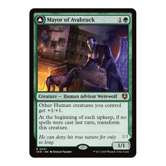 Mayor of Avabruck (INR) #207 Rare (Near Mint) Innistrad Remastered Magic: The Gathering: 2025