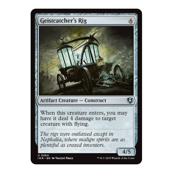 Geistcatcher's Rig (INR) #264 Uncommon (Lightly Played) Innistrad Remastered Magic: The Gathering: 2025