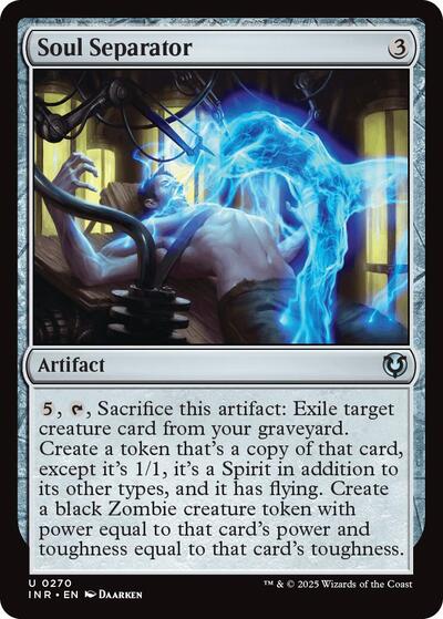Soul Separator (INR) #270 Uncommon (Lightly Played) Innistrad Remastered Magic: 2025