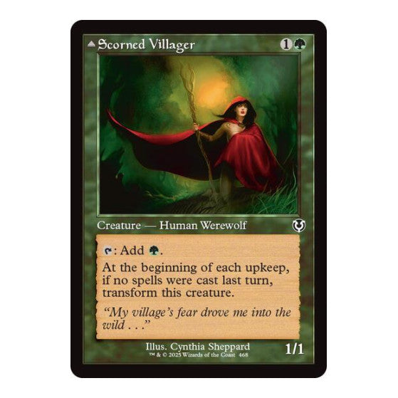 Scorned Villager (Retro Frame) (INR) #468 Common (Lightly Played) Innistrad Remastered Magic: The Gathering: 2025