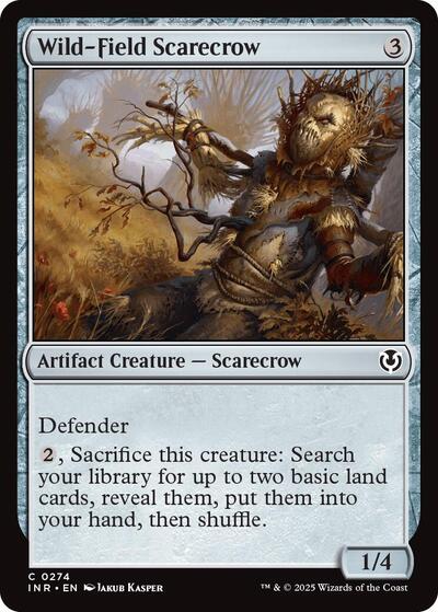 Wild Field Scarecrow (INR) #274 Common (Lightly Played) Innistrad Remastered Magic: 2025