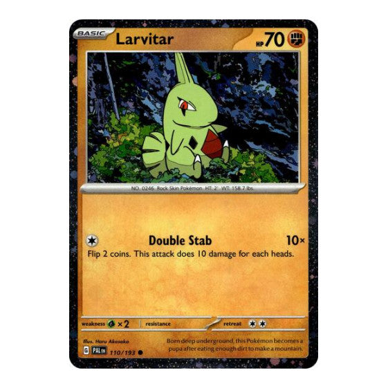 Larvitar - 110/193 (Cosmos Foil) (MCAP) #110/193 Promo (Holofoil Lightly Played) Miscellaneous Cards & Products Pokemon: 2026