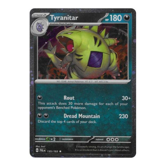 Tyranitar - 135/193 (Cosmos Foil) (MCAP) #135/193 Promo (Holofoil Lightly Played) Miscellaneous Cards & Products Pokemon: 2026