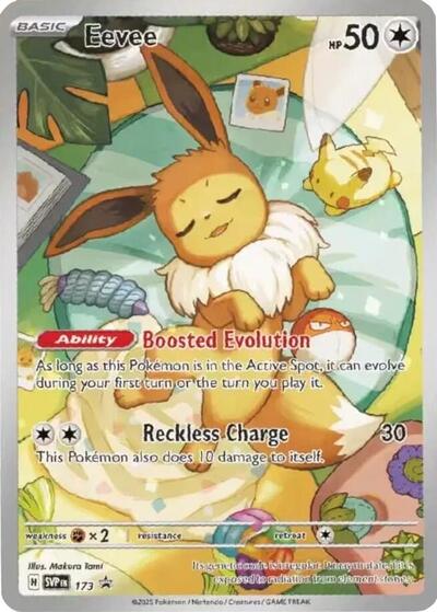 Eevee - 173 (SVP) #173 Promo (Holofoil Near Mint) SV: Scarlet & Violet Promo Cards Pokemon: 2023