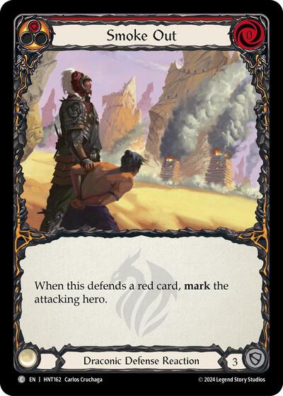 Smoke Out Red () #HNT162 Common (Lightly Played) The Hunted Flesh and Blood TCG: 2025