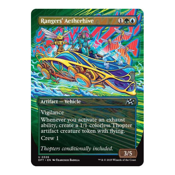 Rangers' Aetherhive (Borderless) (DFT) #326 Uncommon (Lightly Played) Aetherdrift Magic: The Gathering: 2025