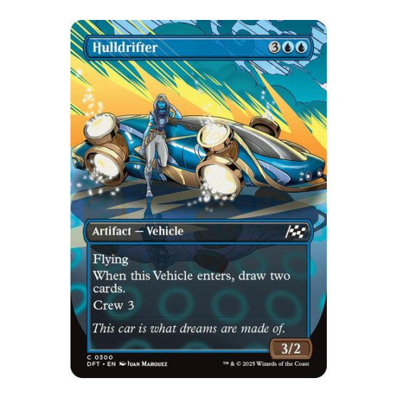 Hulldrifter (Borderless) (DFT) #300 Common (Lightly Played) Aetherdrift Magic: The Gathering: 2025