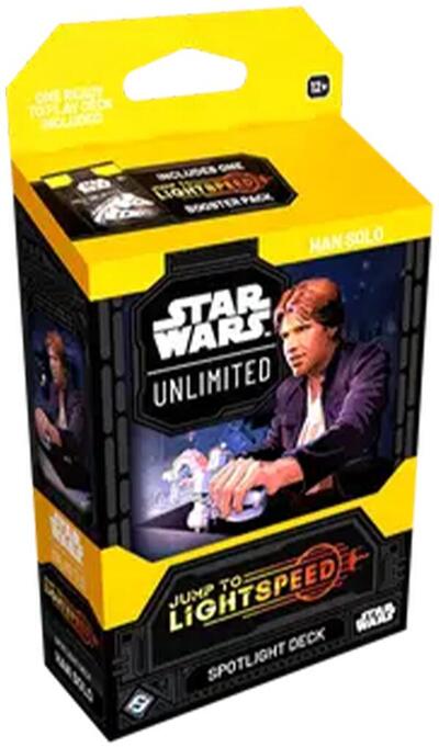 Jump to Lightspeed Spotlight Deck Han Solo (JTL) (Unopened) Jump to Lightspeed Star Wars: Unlimited: 2025