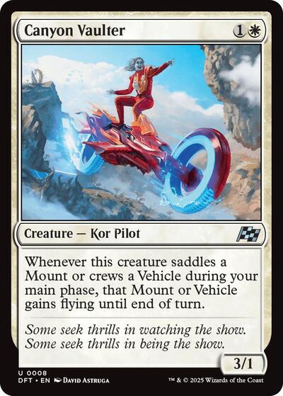 Canyon Vaulter (DFT) #8 Uncommon (Lightly Played) Aetherdrift Magic: The Gathering: 2025