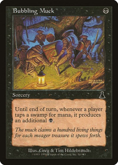 Bubbling Muck (UDS) #54 Common (Lightly Played) Urza's Destiny Magic: 1999