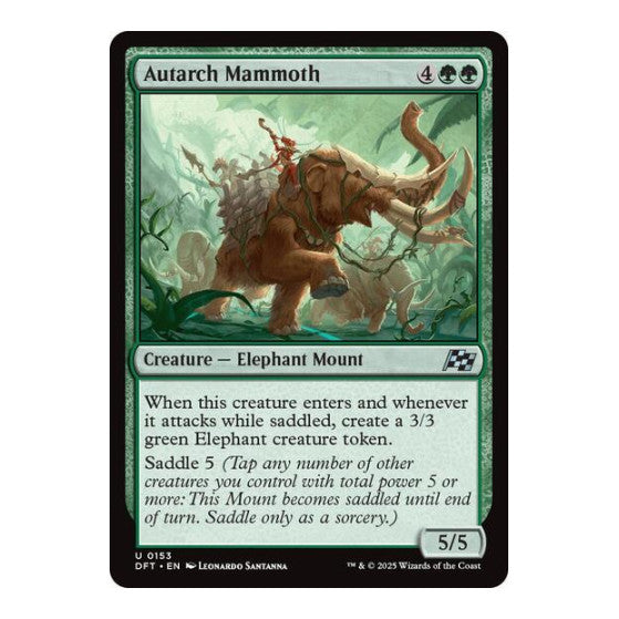 Autarch Mammoth (DFT) #153 Uncommon Aetherdrift Magic: The Gathering: 2025