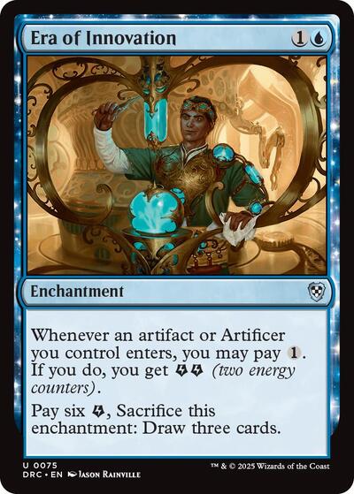 Era of Innovation (DRC) #75 Uncommon (Lightly Played) Commander: Aetherdrift Magic: 2025