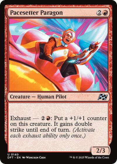 Pacesetter Paragon (DFT) #140 Uncommon (Lightly Played) Aetherdrift Magic: The Gathering: 2025