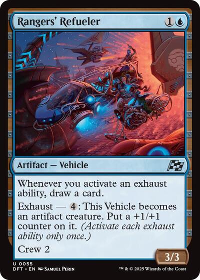 Rangers Refueler (DFT) #55 Uncommon (Lightly Played) Aetherdrift Magic: 2025