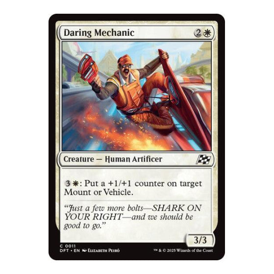 Daring Mechanic (DFT) #11 Common Aetherdrift Magic: The Gathering: 2025