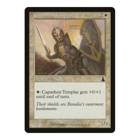 Capashen Templar (UDS) #5 Common Urza's Destiny Magic: The Gathering: 1999