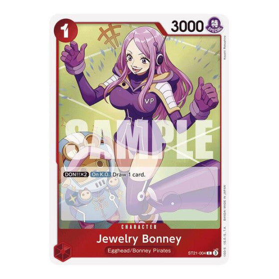 Jewelry Bonney (ST-21) #ST21-004 Common Starter Deck EX: Gear 5 One Piece Card Game: 2025