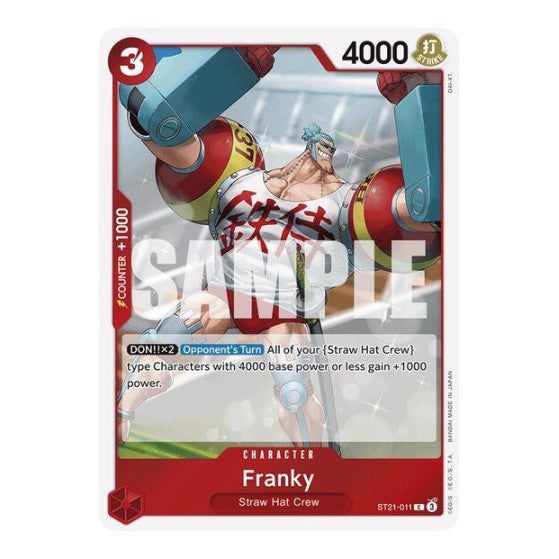 Franky (ST-21) #ST21-011 Common Starter Deck EX: Gear 5 One Piece Card Game: 2025