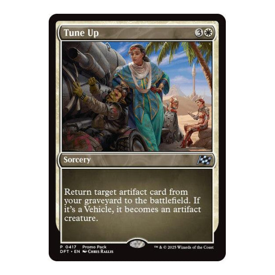 Tune Up (PPDFT) #417 Promo Promo Pack: Aetherdrift Magic: The Gathering: 2025