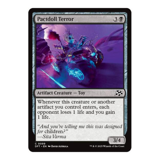 Pactdoll Terror (DFT) #99 Common Aetherdrift Magic: The Gathering: 2025