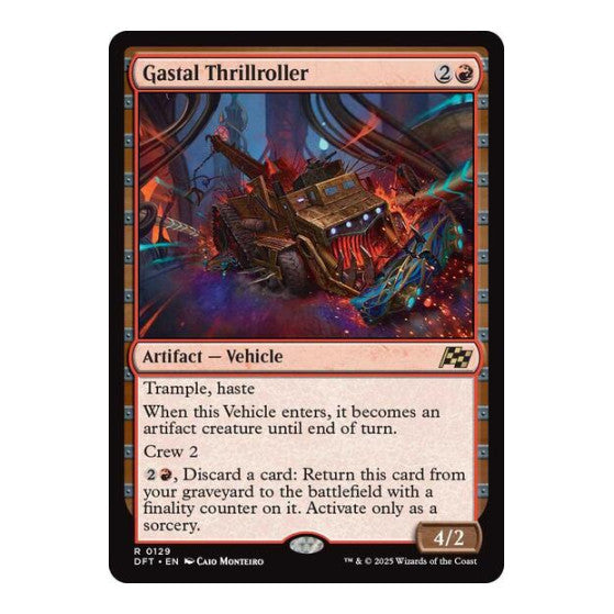 Gastal Thrillroller (DFT) #129 Rare Aetherdrift Magic: The Gathering: 2025