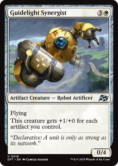 Guidelight Synergist (DFT) #16 Uncommon (Lightly Played) Aetherdrift Magic: The Gathering: 2025