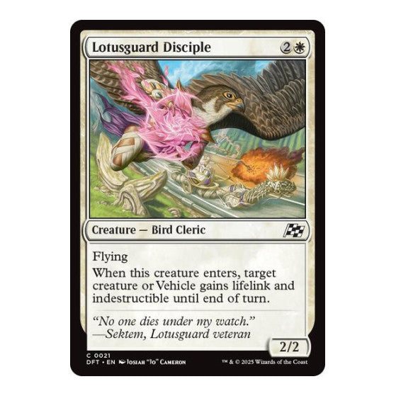 Lotusguard Disciple (DFT) #21 Common Aetherdrift Magic: The Gathering: 2025