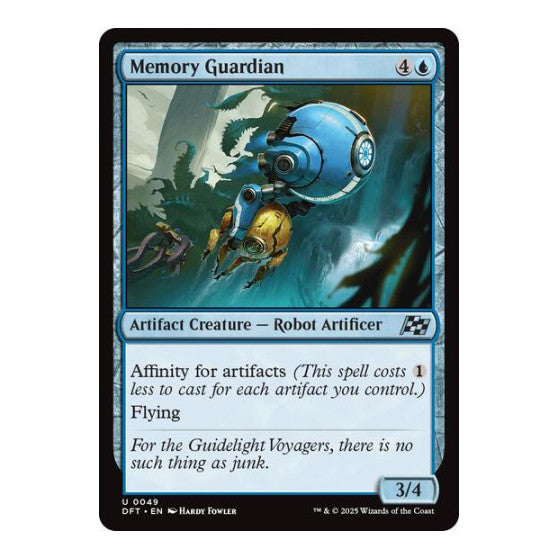 Memory Guardian (DFT) #49 Uncommon (Lightly Played) Aetherdrift Magic: The Gathering: 2025
