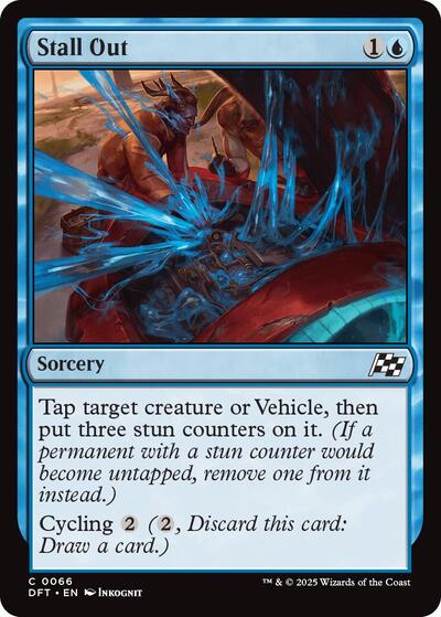 Stall Out (DFT) #66 Common (Lightly Played) Aetherdrift Magic: 2025