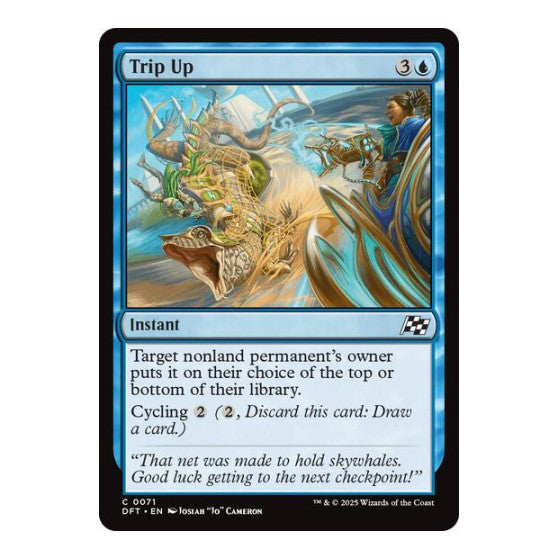 Trip Up (DFT) #71 Common Aetherdrift Magic: The Gathering: 2025