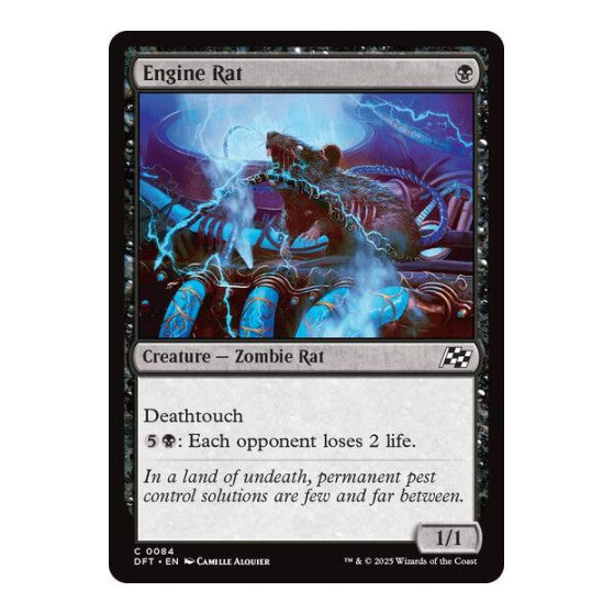 Engine Rat (DFT) #84 Common Aetherdrift Magic: The Gathering: 2025