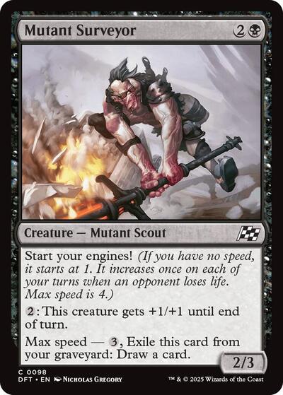 Mutant Surveyor (DFT) #98 Common (Lightly Played) Aetherdrift Magic: The Gathering: 2025