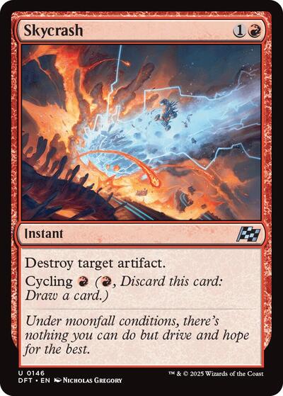 Skycrash (DFT) #146 Uncommon (Lightly Played) Aetherdrift Magic: The Gathering: 2025