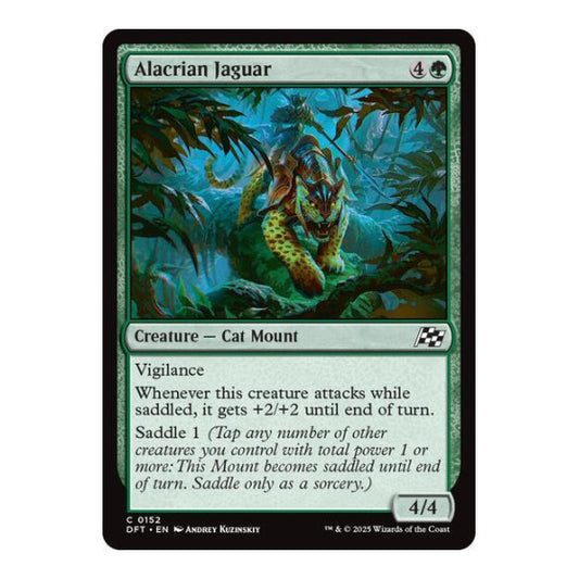 Alacrian Jaguar (DFT) #152 Common Aetherdrift Magic: The Gathering: 2025