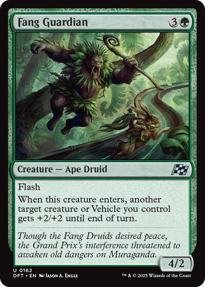 Fang Guardian (DFT) #162 Uncommon (Moderately Played) Aetherdrift Magic: The Gathering: 2025