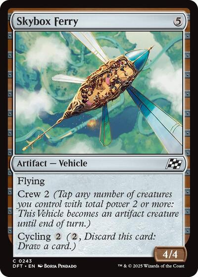 Skybox Ferry (DFT) #243 Common Aetherdrift Magic: 2025